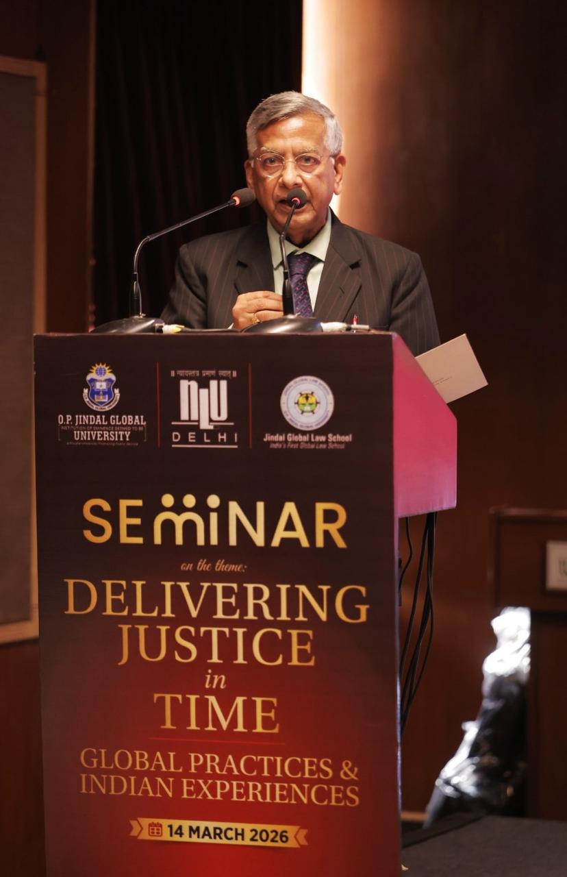 Attorney General for India Calls for a New Framework for Plea Bargaining at Seminar on Delivering Justice In Time